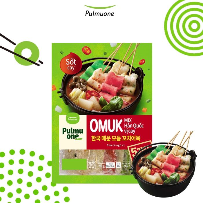 Omuk Mix Hàn Quốc Vị Cay Pulmuone 223g