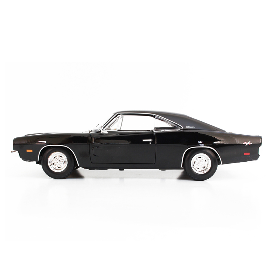 Mô Hình Xe Dodge Charger R/T 1969 Met Grey 1:18 Maisto - MH 31387