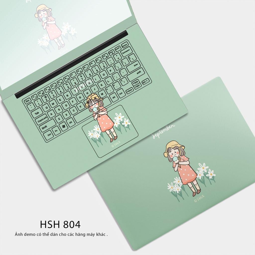 Miếng Dán Skin Laptop - Miếng Dán Cắt Sẵn Theo Từng Model Máy - MẪU DỄ THƯƠNG