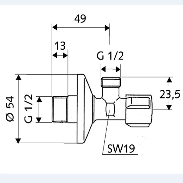 Van khóa nước giảm áp lực nước - 052170699 - Schell - Nhập khẩu châu Âu.