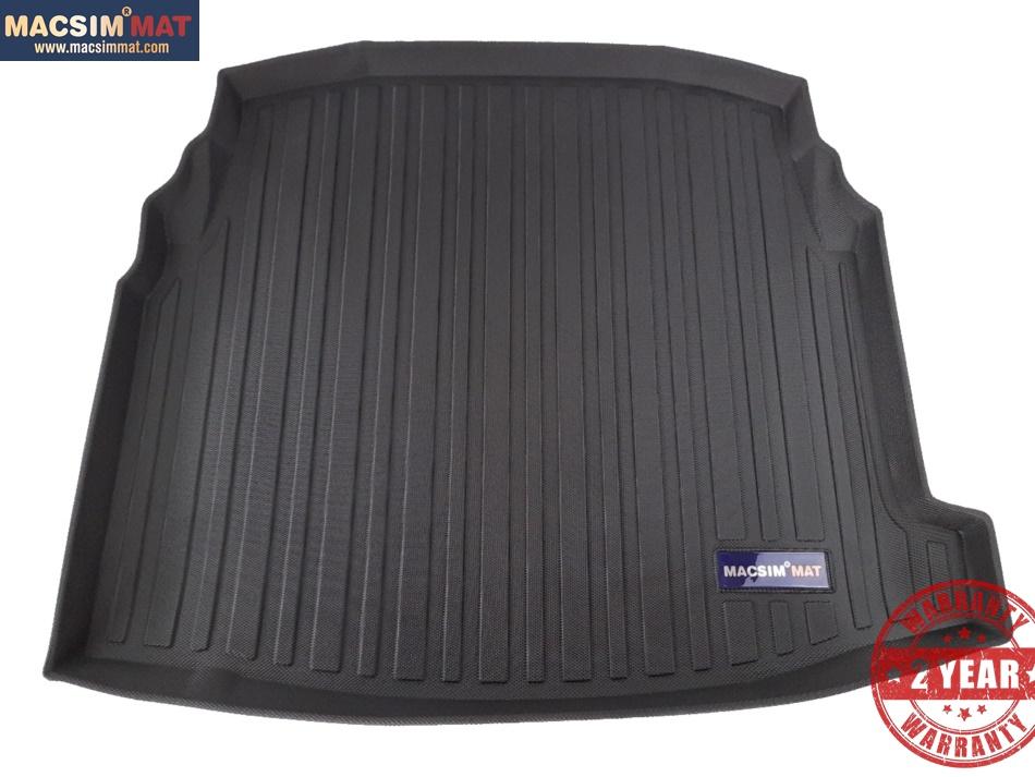 Thảm lót cốp Mercedes E class, E300L/w213 nhãn hiệu Macsim chất liệu TPV cao cấp màu đen