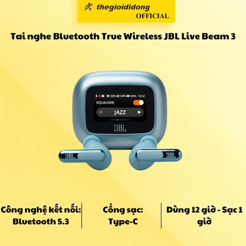 Tai nghe Bluetooth True Wireless JBL Live Beam 3 - Hàng chính hãng