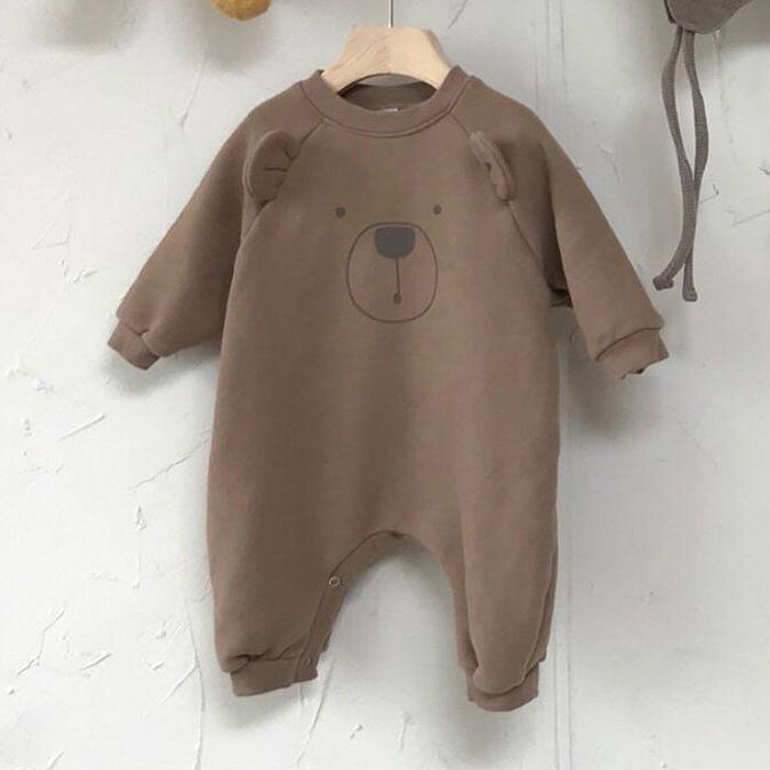 MILANCEL 2021 Mùa Xuân Cho Bé Rompers Hoạt Hình Cho Bé Gái Quần Áo Dài Tay Trẻ Sơ Sinh Bé Trai Chơi Phù Hợp Với Bé Hàn Quốc Phù Hợp Với