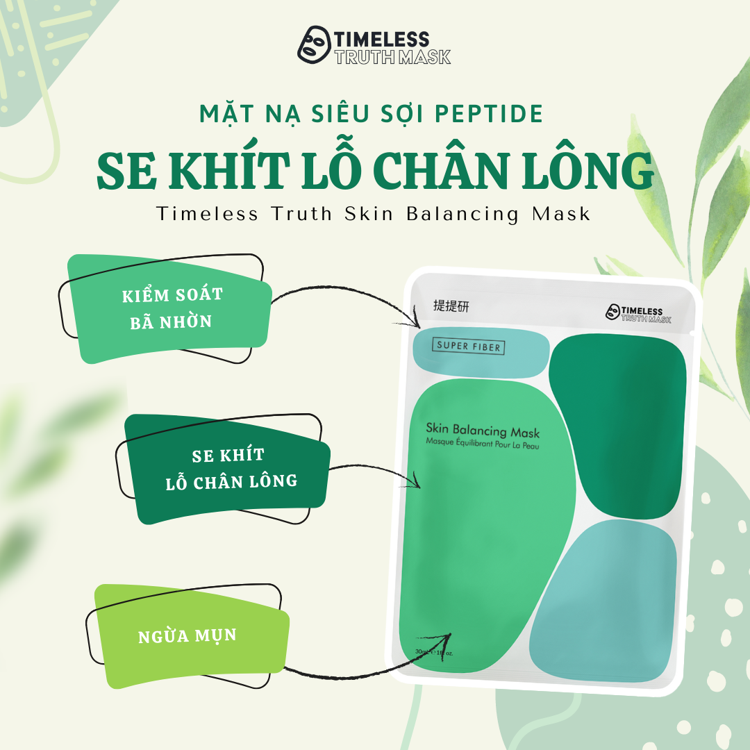 Mặt nạ Lụa Peptide se khít lỗ chân lông Timeless Truth Mask (1 tấm x 30ml)