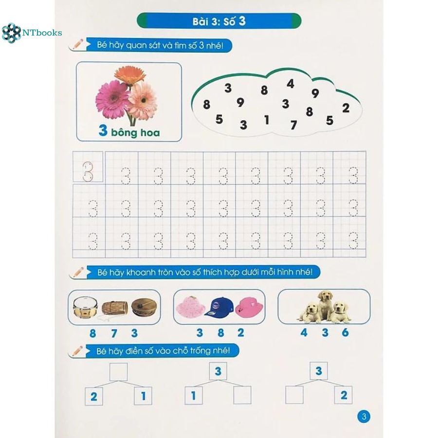 Combo 2 cuốn Tập tô thông minh: Tập tô số và hình khối - Tập tô chữ cái