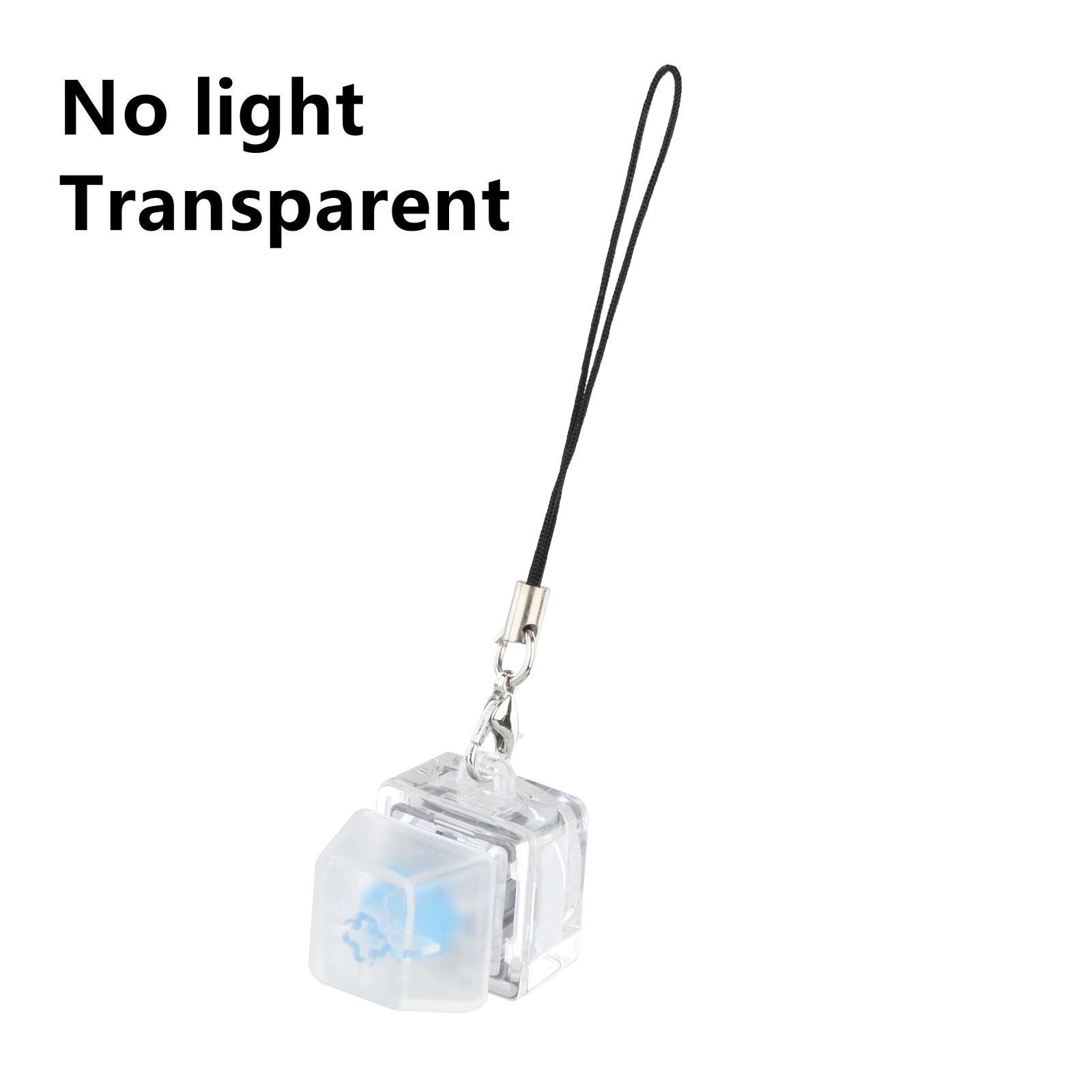Mechanical Keyboard Switch Tester Pendant Key Rings Toy Decoration DIY