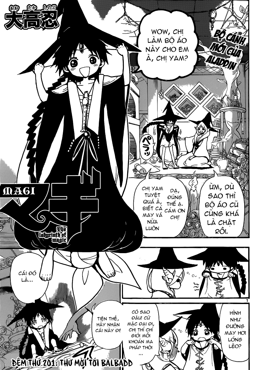 magi - the labyrinth of magic chapter 201 1