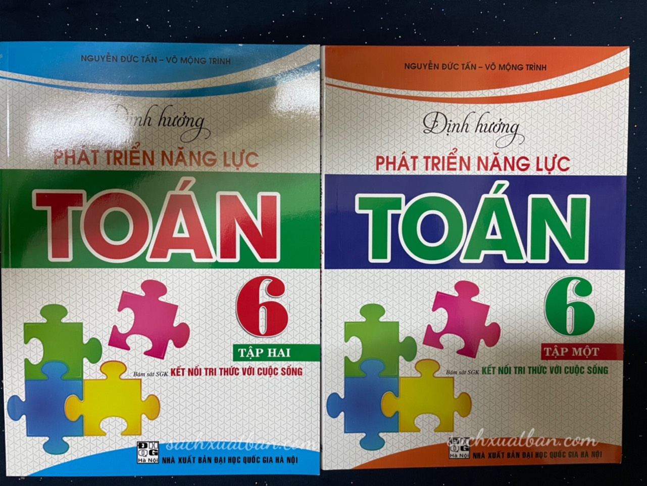 Combo Định Hướng Phát Triển Năng Lực Toán 6 - Tập 1+2 (Bám Sát SGK Kết Nối Tri Thức Với Cuộc Sống)