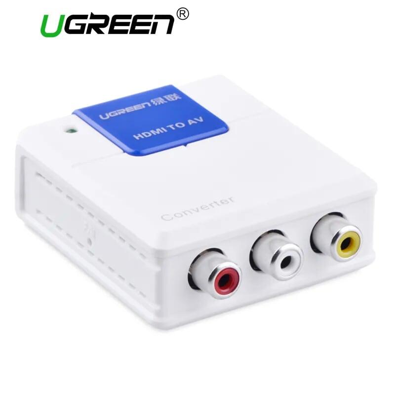 Ugreen UG4022340223TK Màu Trắng Bộ chuyển đổi HDMI sang AV - HÀNG CHÍNH HÃNG