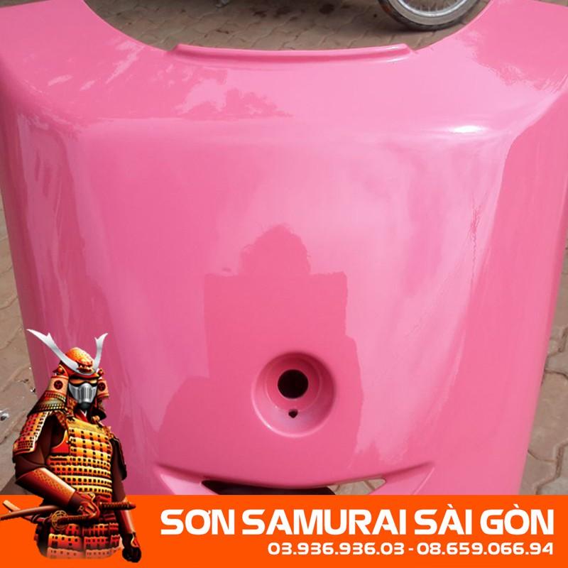 Sơn SAMURAI KUROBUSHI 113 màu hồng chính hãng dành cho xe máy
