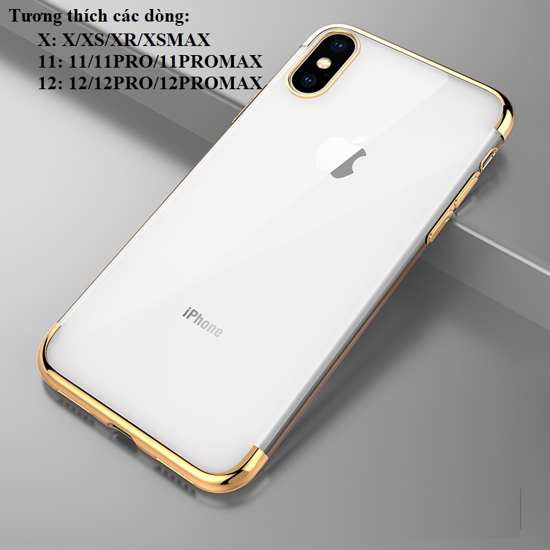 Combo Ốp lưng dành cho các dòng điện thoại iPhone, siêu mỏng, viền màu, giữ nguyên vẻ đẹp iPhone, chất liệu silicon TPU không ố vàng, KÈM VÒNG TAY SILICON THỂ THAO LUMINOUS