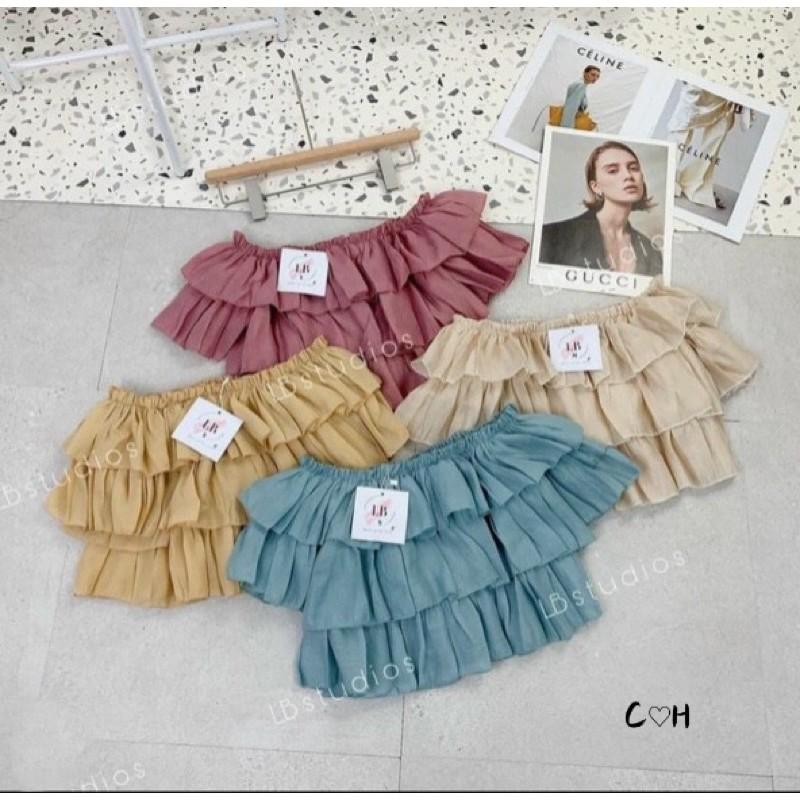 ÁO TRỄ VAI TẦNG