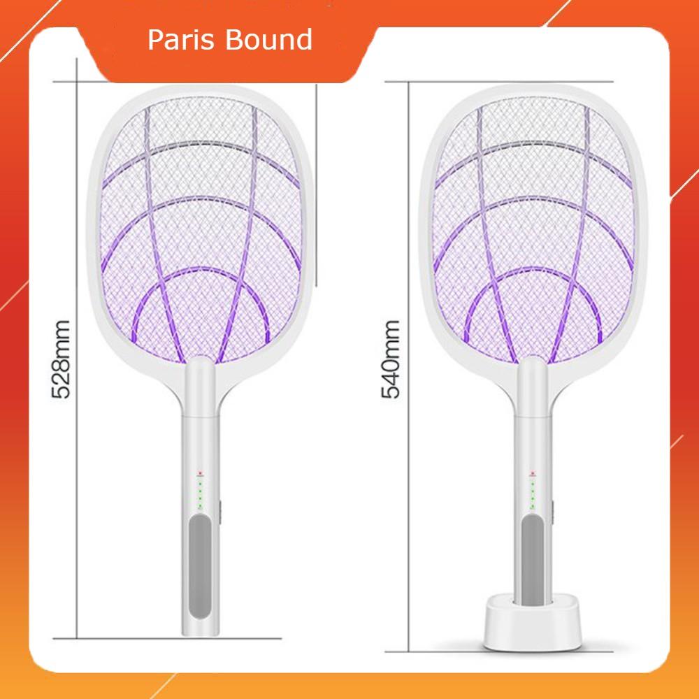 Vợt Muỗi Kiêm Đèn Bắt Muỗi Thông Minh 2 in 1 Vợt Muỗi Và Bắt Muỗi Siêu Thông Minh Và Tiện Ích - ParisBound