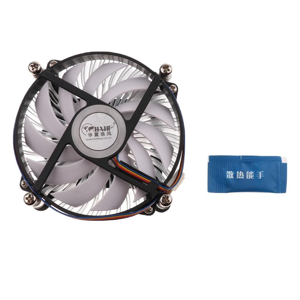 4 Pins Computer CPU Cooling PWM Fans Case Quiet Black