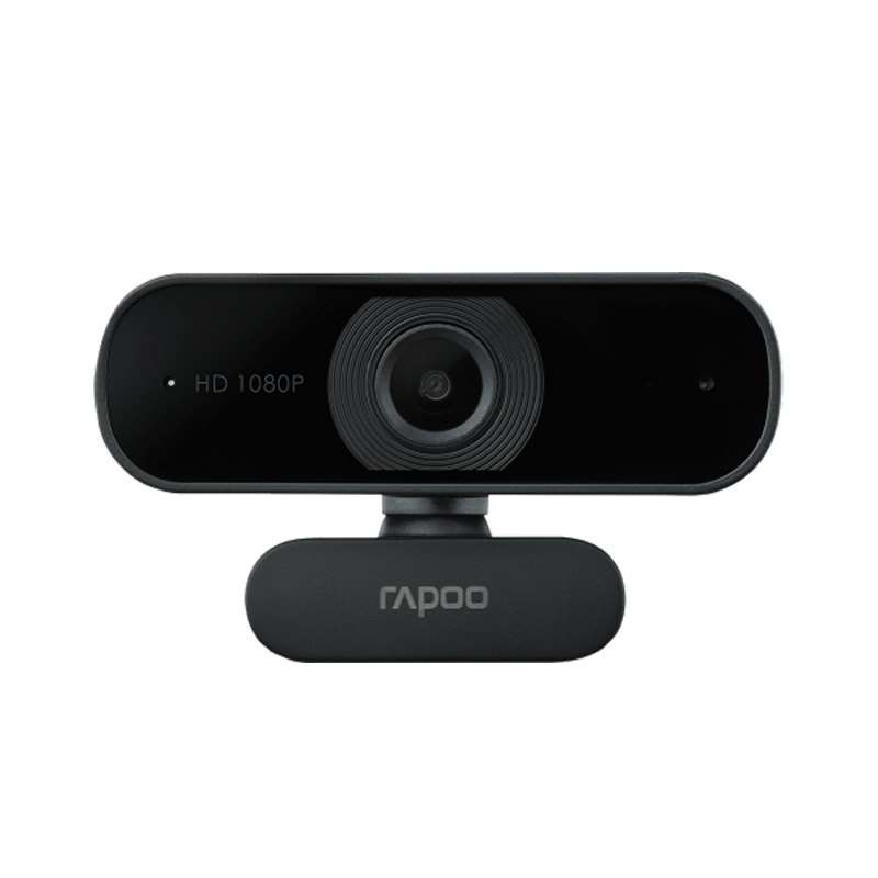 Webcam HD 1080P, góc 95° siêu rộng, tự động lấy nét, tích hợp micro - Rapoo C260 - Hàng chính hãng