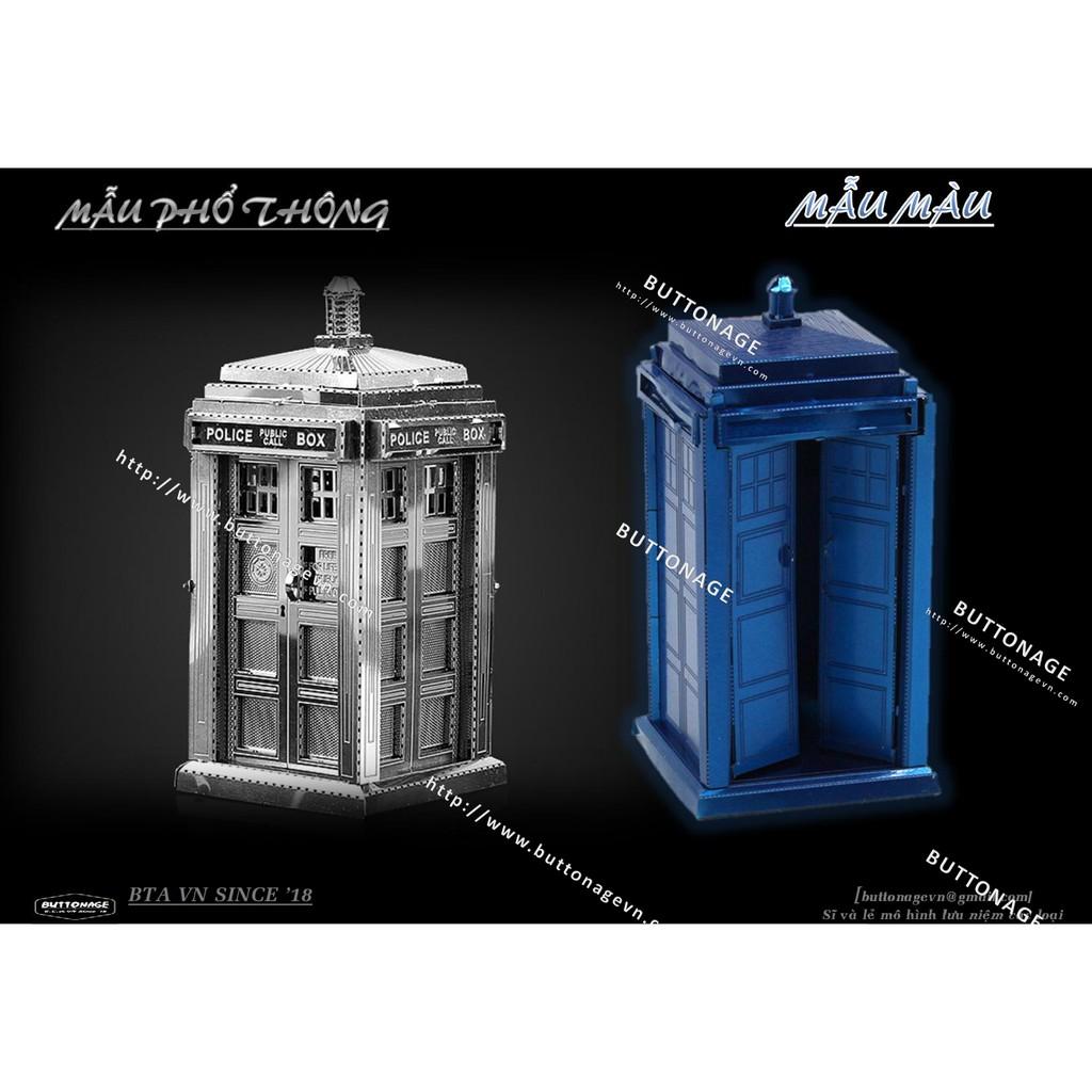 Mô Hình Lắp Ráp 3d Hộp Điện Thoại Nước Anh TARDIS