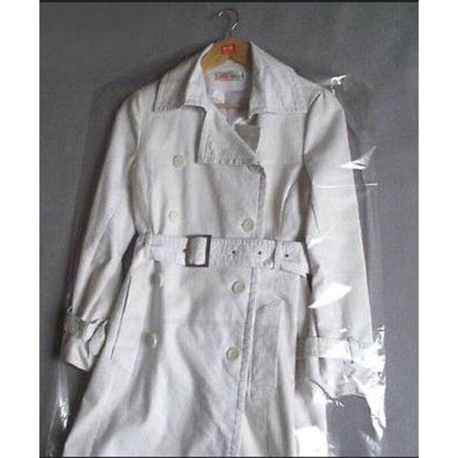 20x Dress Clothes Garment Suit Cover Bags Dustproof Storage Plastic Protector US