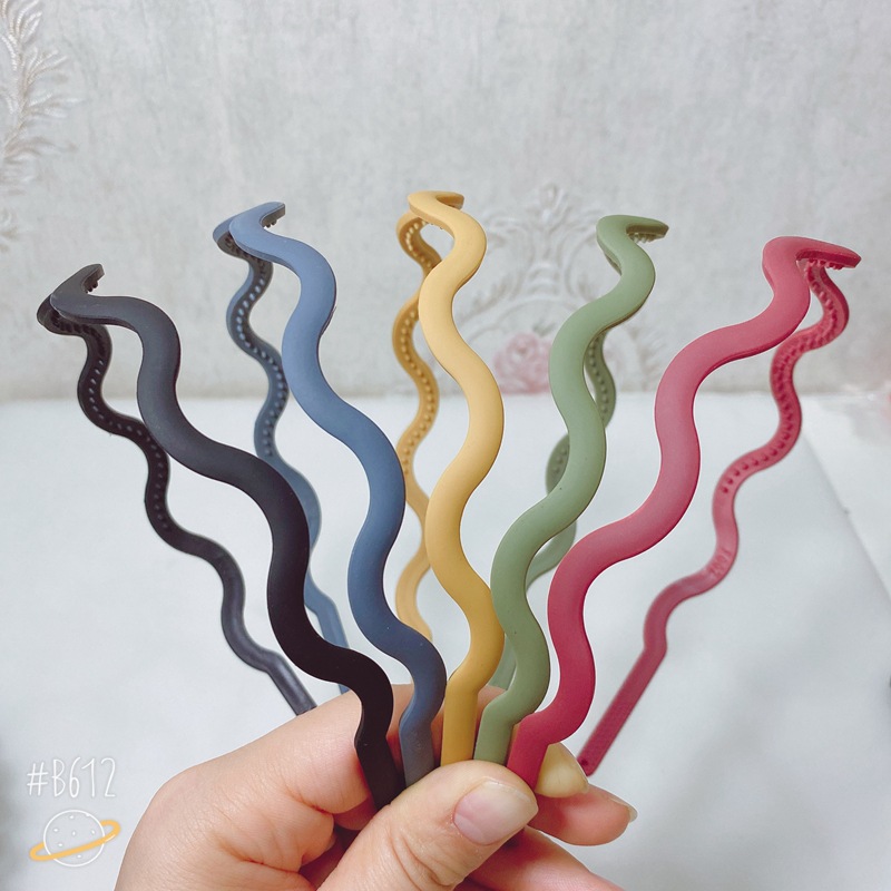 Sét 2 bờm cài tóc nhiều màu phong cách Hàn Quốc