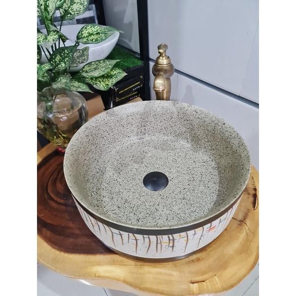 Chậu sứ mỹ thuật - Lavabo đặt bàn mỹ thuật