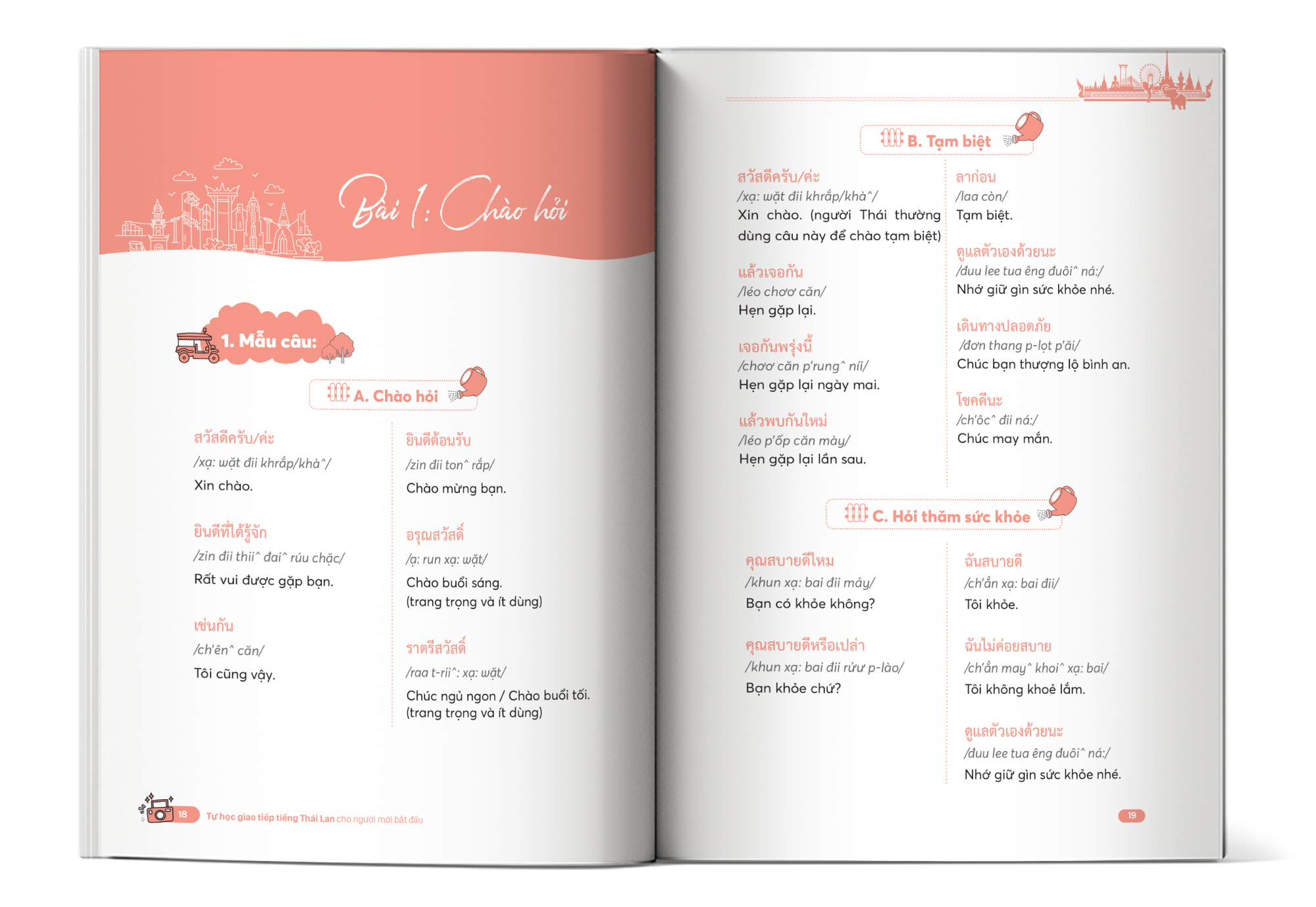 Tự Học Giao Tiếp Tiếng Thái Lan Cho Người Mới Bắt Đầu