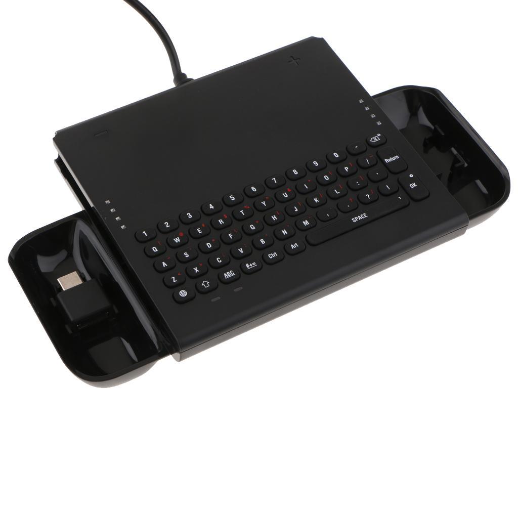 For Nintendo Switch Controller Gamepad USB Chat Keyboard Keypad