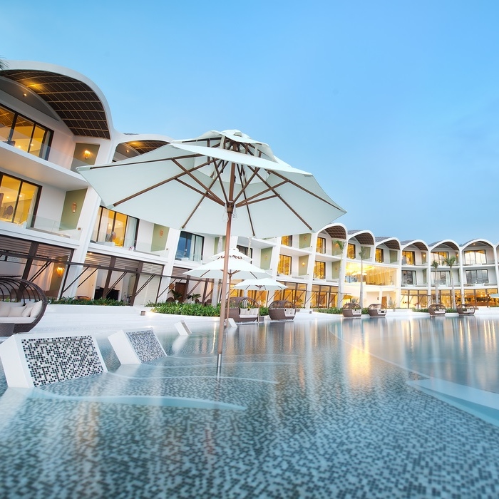 Gói 3N2Đ The Shells Resort & Spa 5* Phú Quốc - Buffet Sáng, Hồ Bơi, Bãi Biển Riêng, Đón Tiễn Sân Bay, Dành Cho 02 Người Lớn, Giải Thưởng Khách Sạn Thiết Kế Kiến Trúc Đẹp