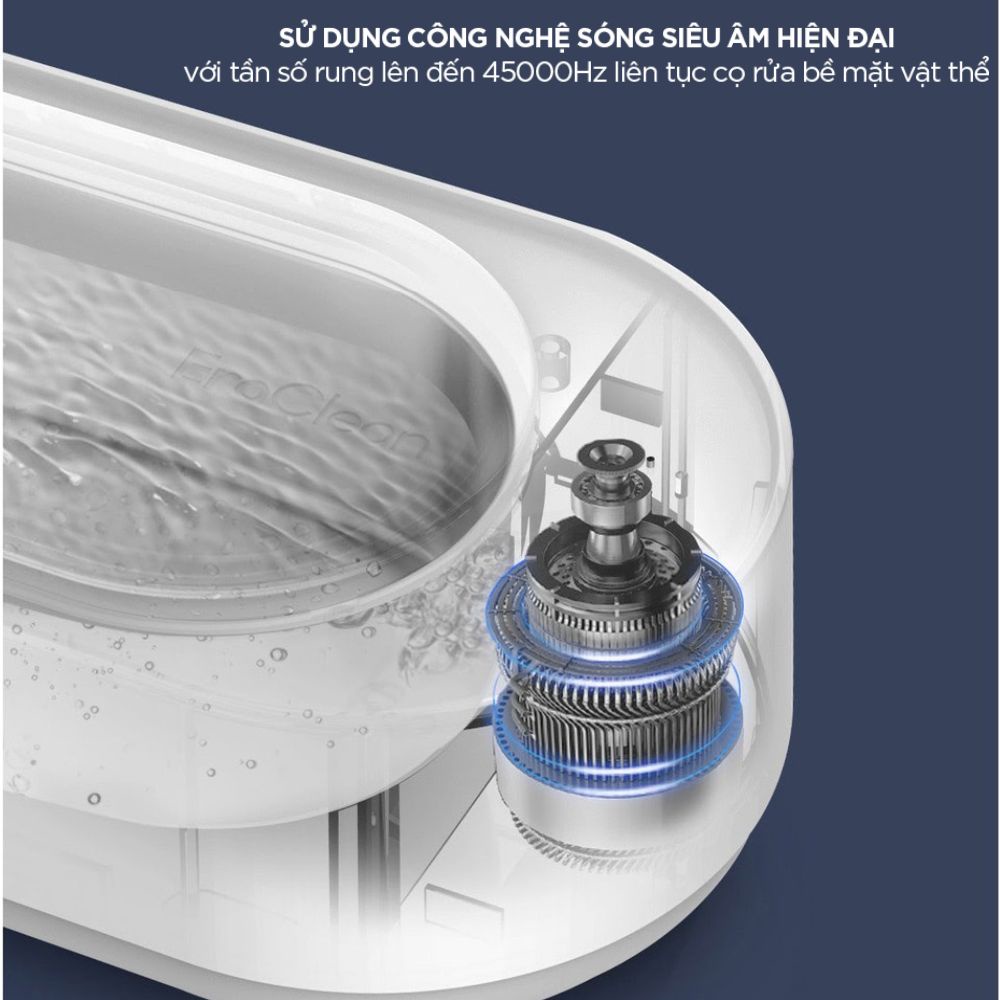 Máy rửa trang sức làm sạch nhanh chóng, chuyên sâu- K1493