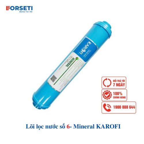 Bộ 3 lõi lọc nước Karofi chức năng 568 (T33 G.A.C, Mineral, Nano Silver) - Hàng Chính Hãng