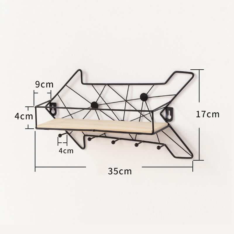 Sắt Phòng Tổ Chức Treo Tường Đựng Chìa Khóa Giá Treo Phòng Tắm Lưu Trữ Đồ Kệ Cho Gia Đình Và Vật Dụng Nhà Bếp Đựng Mỹ Phẩm Có Giá Để Đồ