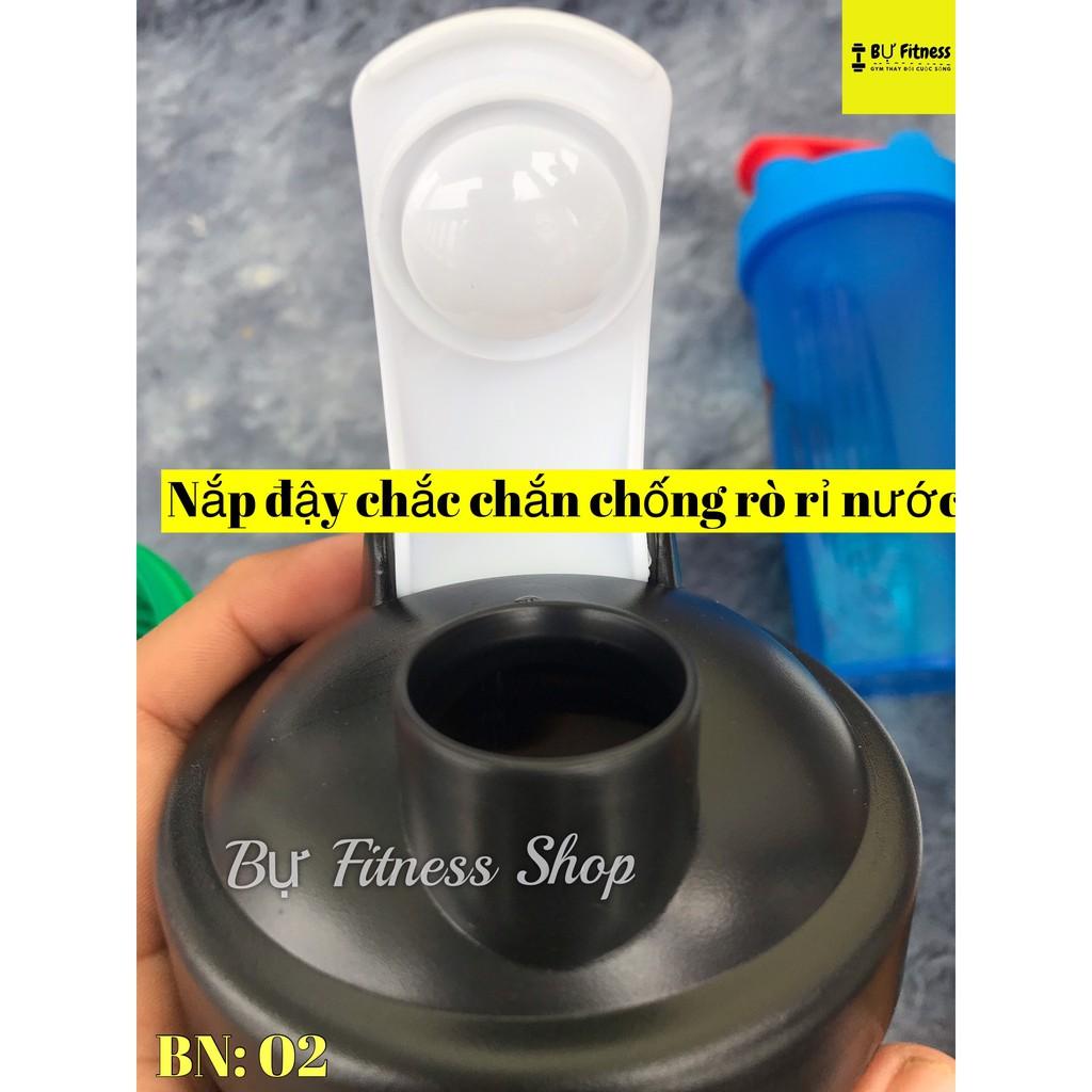 Bình lắc thể thao, bình nước shaker siêu anh hùng dung tích 750ml