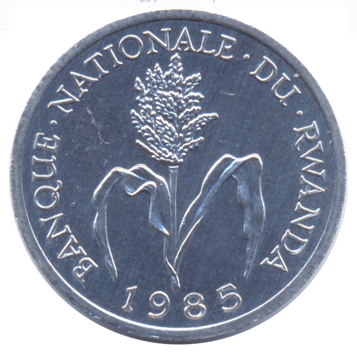 Xu của quốc gia Đông Phi 1 franc Rwanda