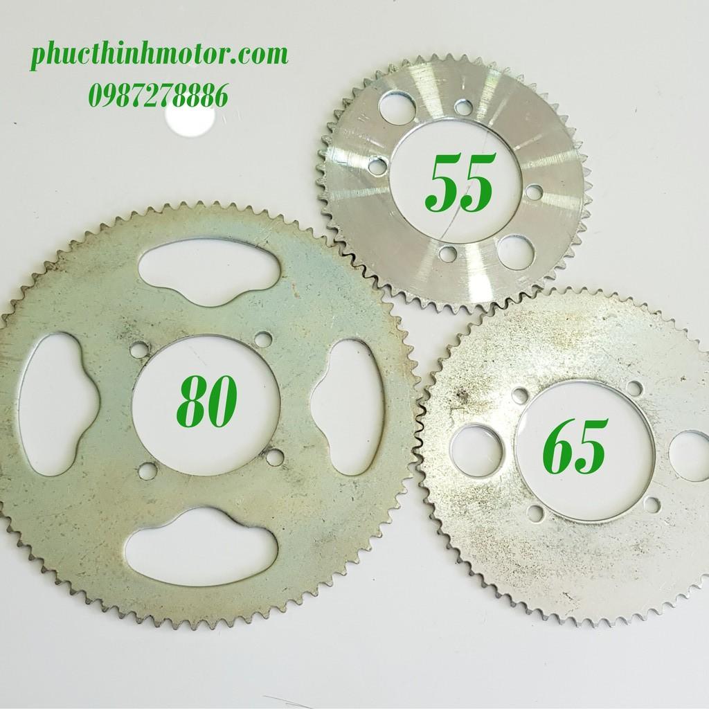 Nhông sau các loại 55 răng - 65 răng - 80 răng