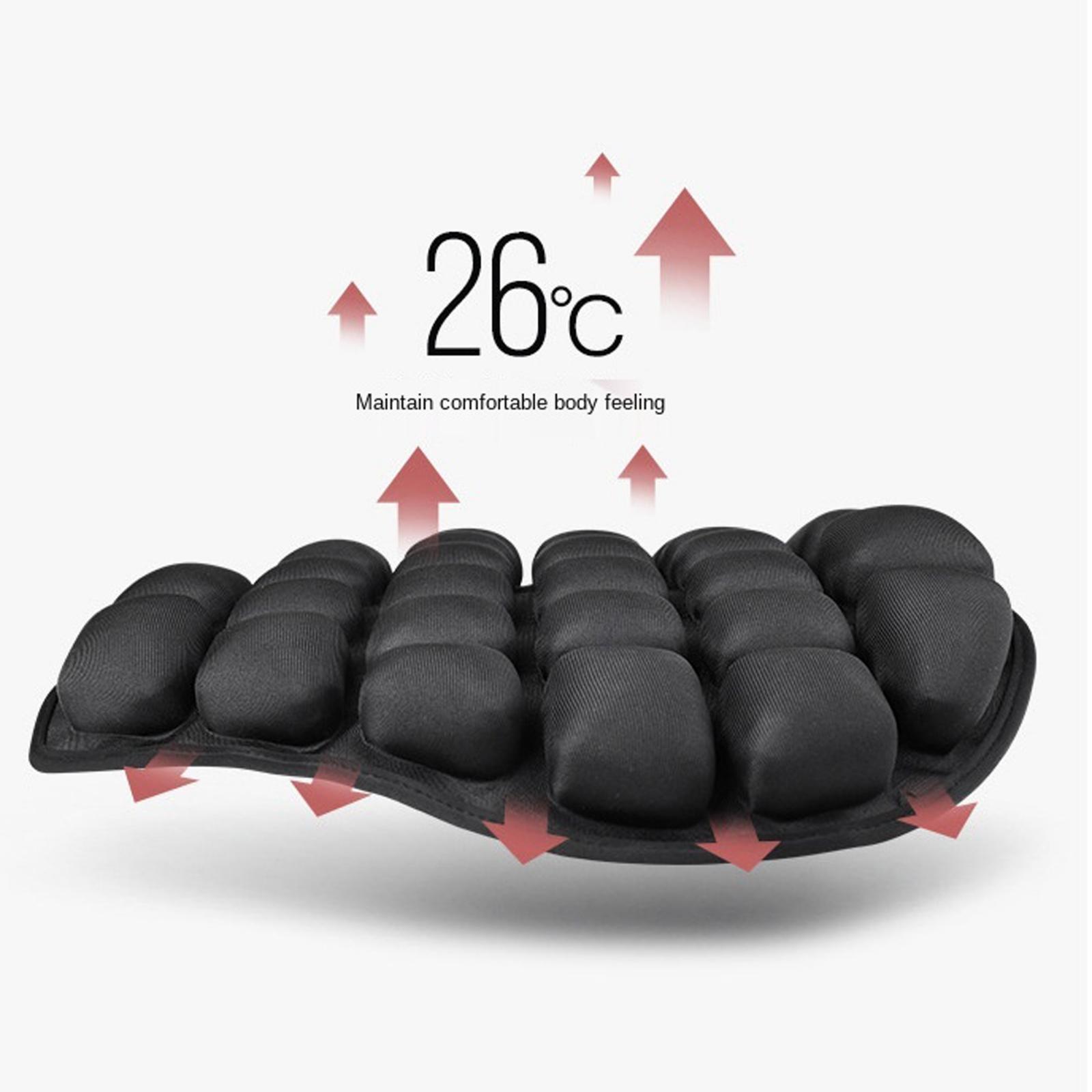 2X Sport Motorcycle Motorbike 3D Seat Cushion Pad Cover Universal Comfortable