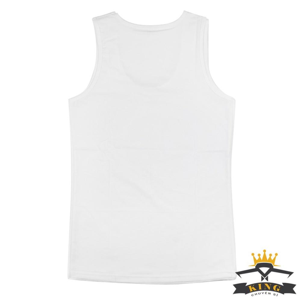 Áo ba lỗ nam tập gym mặc lót thun cotton co giãn tốt vận động thể thao U05