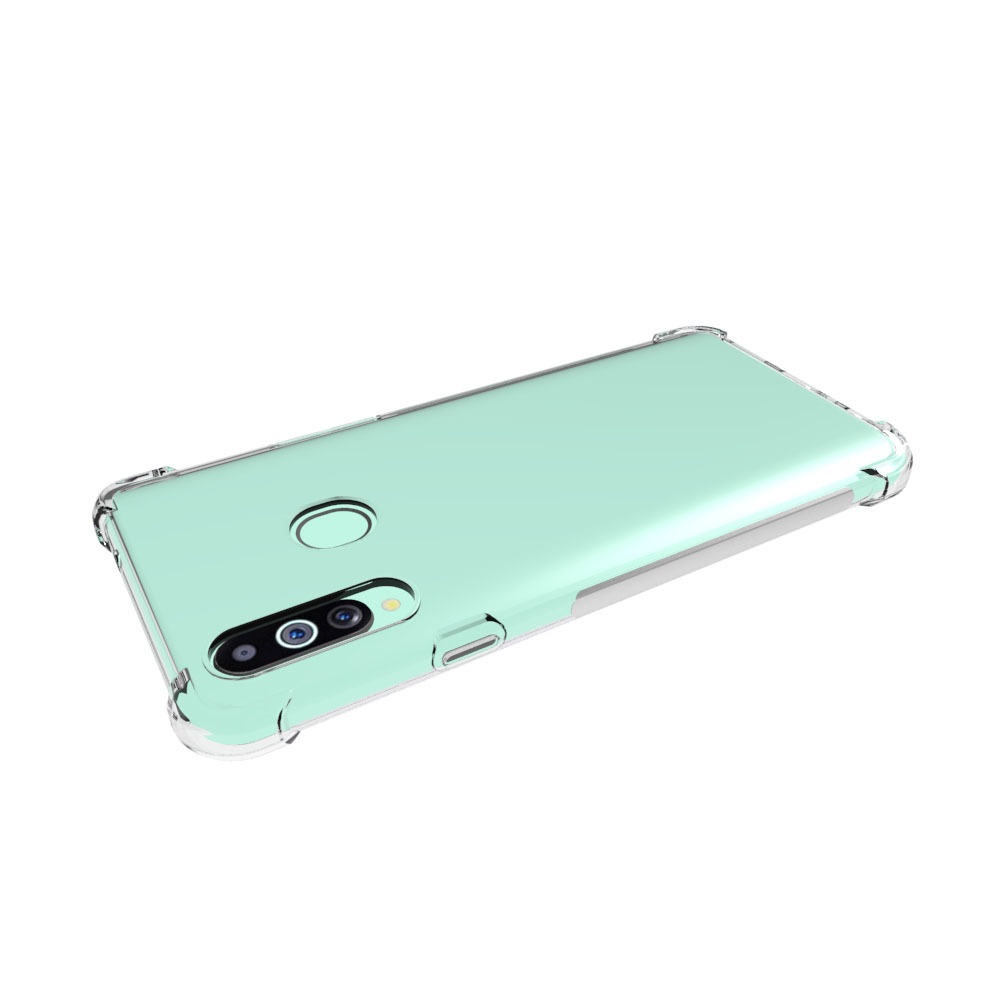 Ốp lưng Silicon dẻo trong, suốt chống sốc cho Samsung Galaxy A20s