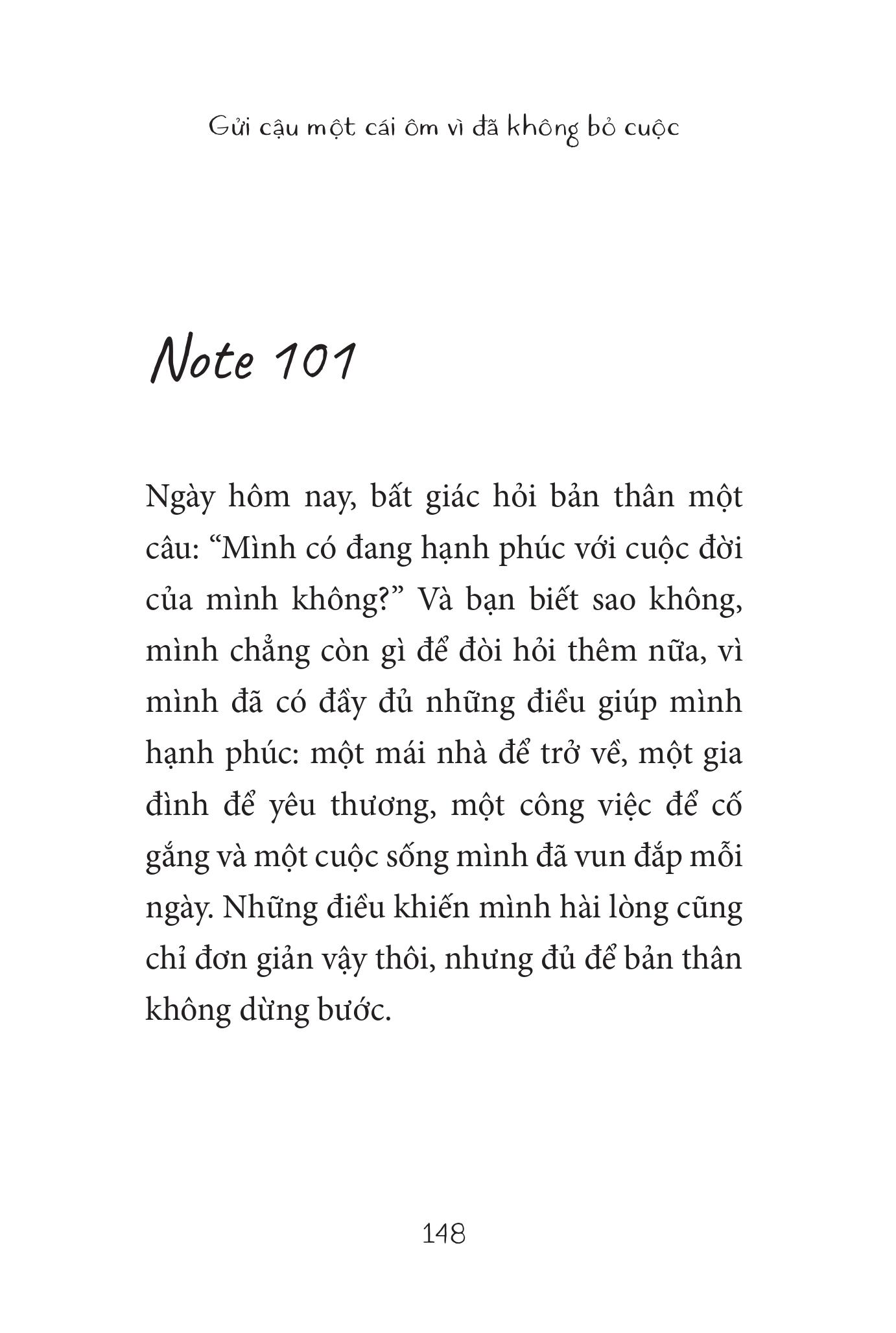 A Hug For Not Giving Up - Gửi Cậu Một Cái Ôm Vì Đã Không Bỏ Cuộc - Song Ngữ Anh-Việt