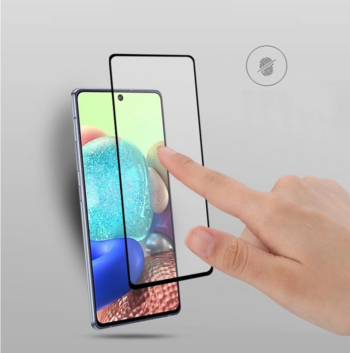Dán kính cường lực full 5D tràn màn hình dành cho SamSung Galaxy A11 phủ màu