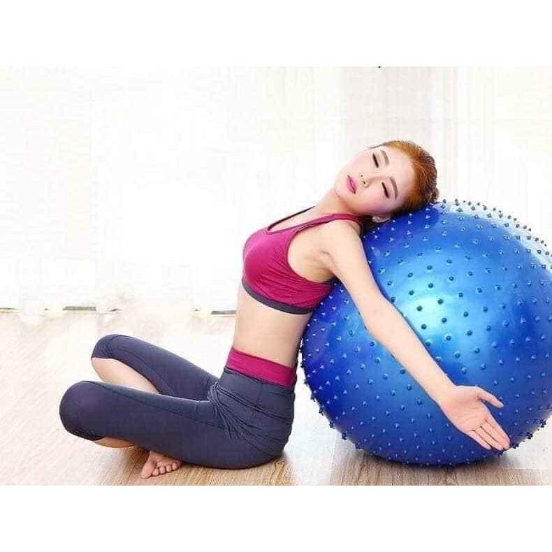 Bóng Yoga Gai 75Cm Màu Đỏ