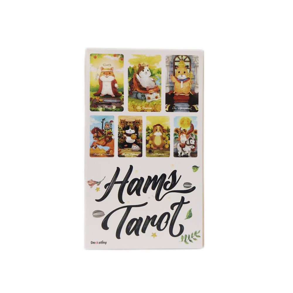 Bộ bài Hams Tarot 78 lá bài 7x12 Cm tặng đá thanh tẩy