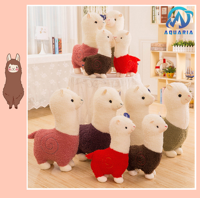 Thú Bông Lạc Đà A Đán Bá Đạo Alpaca 38cm Quà Tặng Cưng Xỉu Siêu Hot