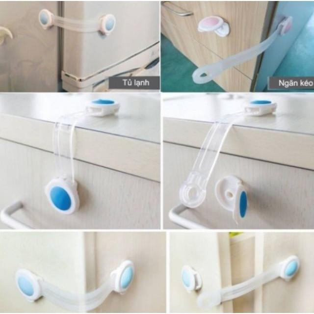 Dây Khóa Gài Tủ Lạnh, Khóa Ngăn Kéo, Khóa Tủ Đồ