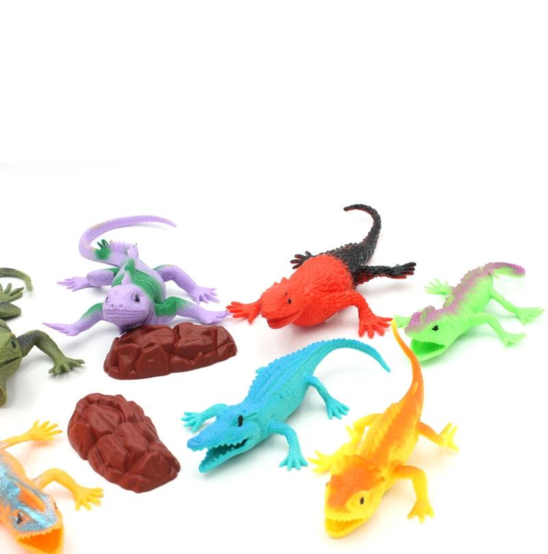 Bộ 8 Mô Hình Động Vật Bò Sát BY168-1C