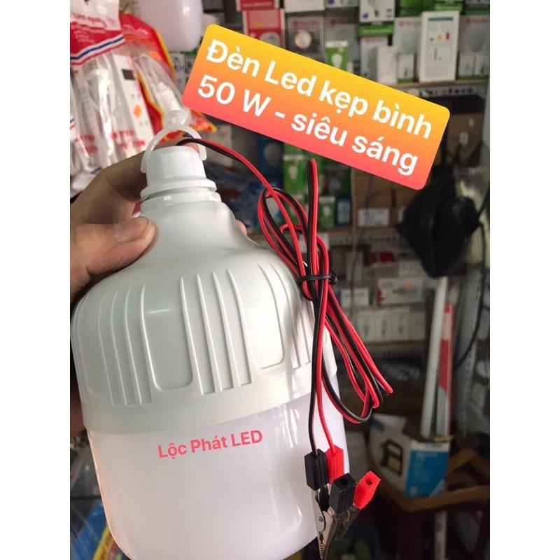 Bóng trụ LED kẹp bình 12V - siêu sáng, tiết kiệm điện, kín nước