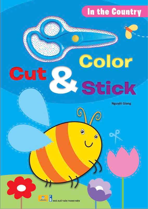 Sách - Color Cut &amp; Stick - ndbooks