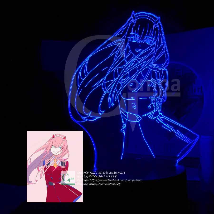 Đèn Ngủ Zero Two DARLING in the FRANXX Type 06 ADIF0106 16 MÀU TÙY CHỈNH