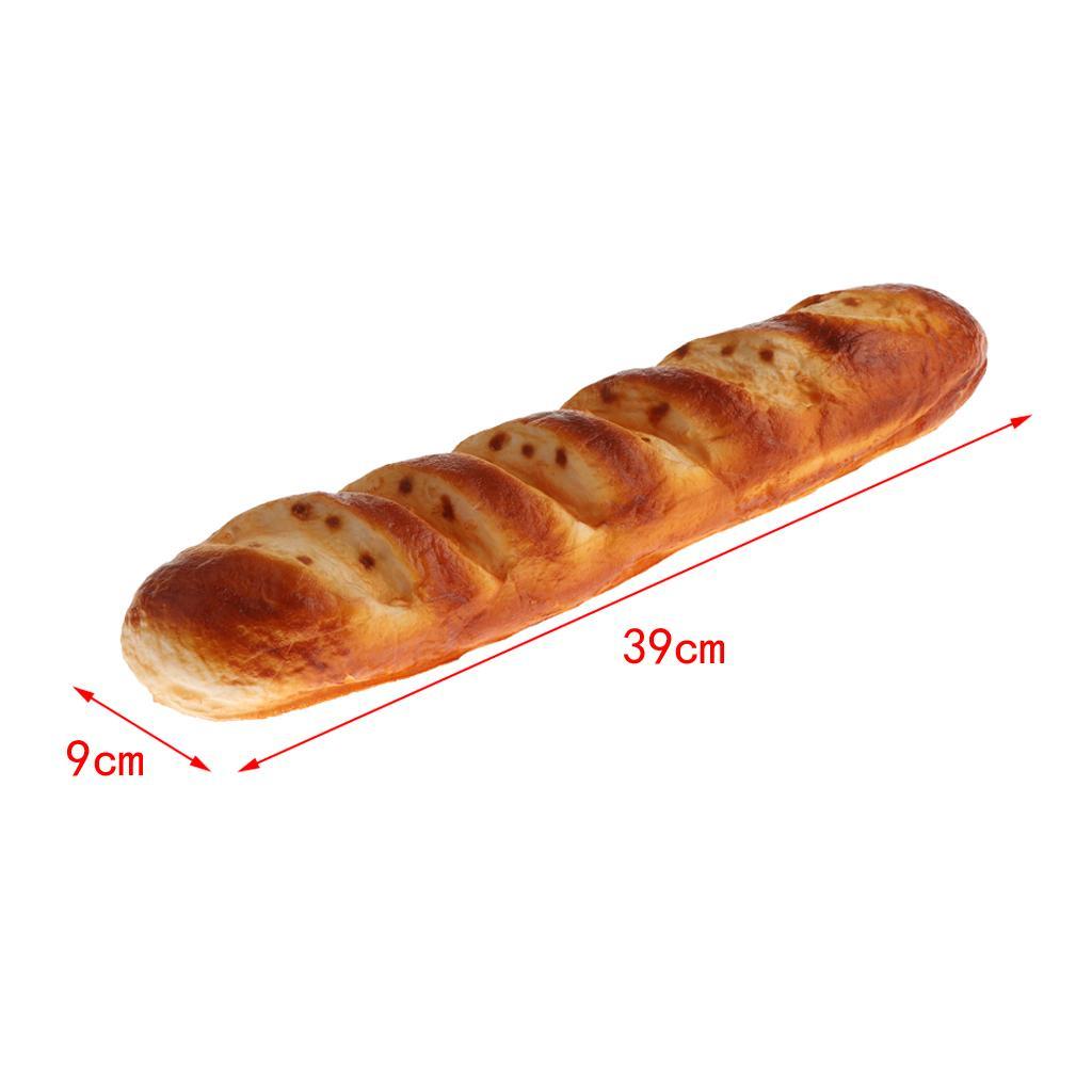 Artificial Bread Cake Simulation Realistic Food Dessert Baguette Photo Props