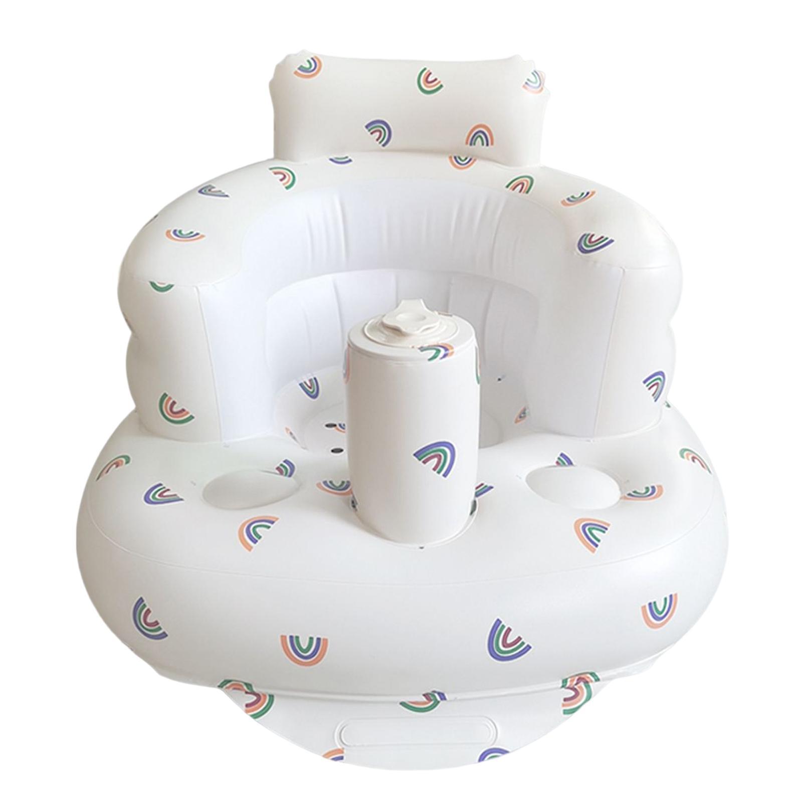 Baby Inflatable Seat Learning Sitting for Travel Pool Toys Babies 3