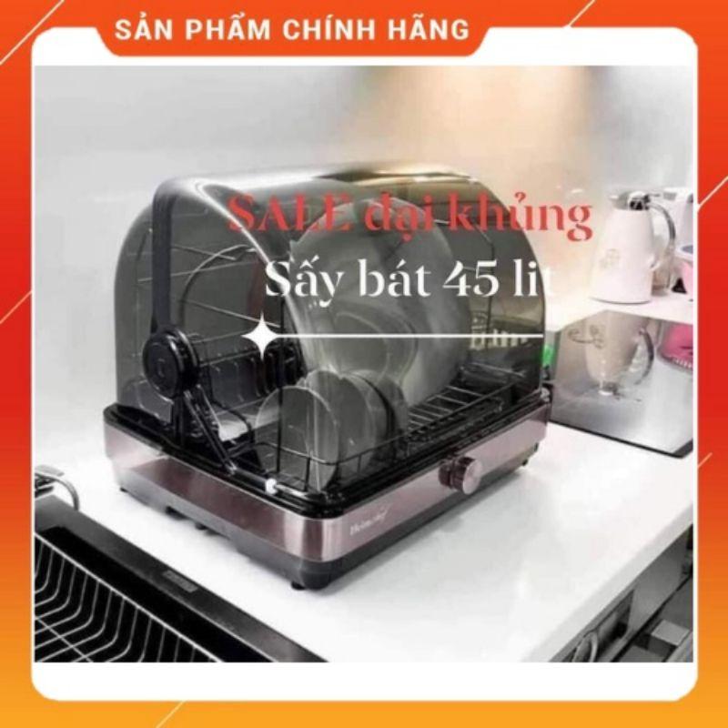 Máy Sấy Và Tiệt Trùng Chén Bát Heimchef Hàn Quốc, Tủ Sấy Chén Bát 45L/60L/70L, Nội Địa Hàn, BH 12 Tháng