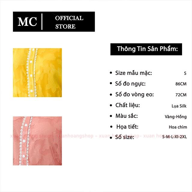 Áo Sơ Mi Công Sở Nữ Đẹp Mc Fashion Tay Lỡ Mùa Thu Ta1096