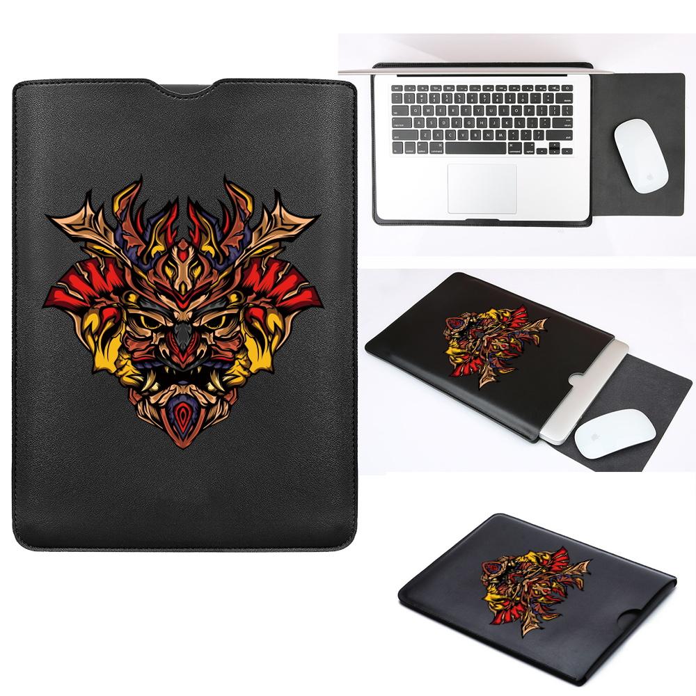 Túi Đựng Laptop 11 12 13 14 15 Inch Da PU Mẫu Monster Laptop Cặp Túi Máy Tính Macbook Pro 13 Ốp Lưng phụ Kiện Máy Tính